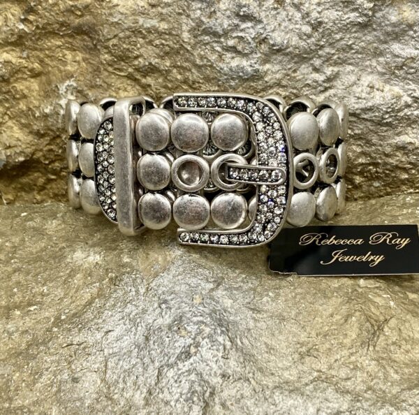 02609- Chunky Buckle Bracelet; Suggested Retail: $18.00-22.50