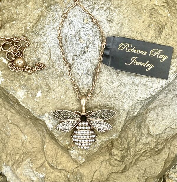 02918- Golden Bee Necklace; Suggested Retail: $12.50-16.00