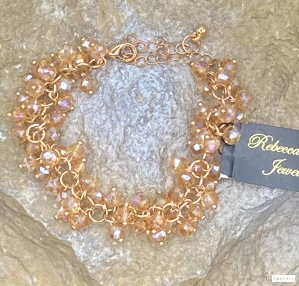 03146-Champagne Crystal Bracelet; Suggested Retail: $12.50-16.00