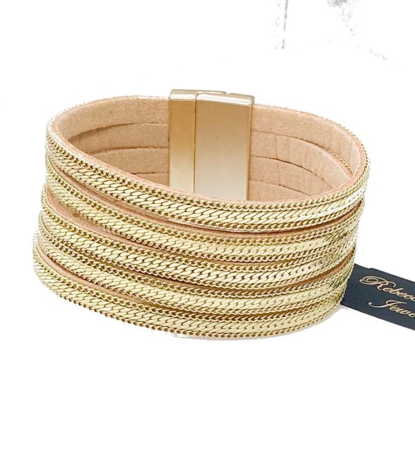 03120: Gold Chain Bracelet - Suggested Retail $14.00-16.00