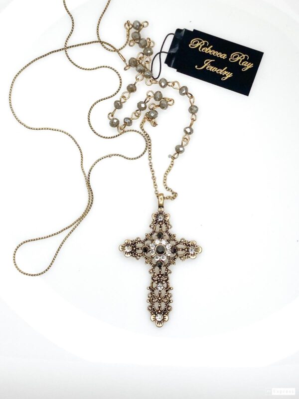 03019: Cross Necklace; Suggested Retail $12.50-14.00