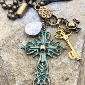 03149- Cross Charm Necklace; Suggested Retail: $18.00-22.00