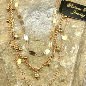 03311- Triple Strand Necklace: Suggested Retail $14.00-18.00