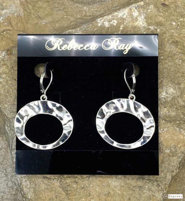 03552-Silver Hoop Earring; Suggested Retail: $7.00-10.00