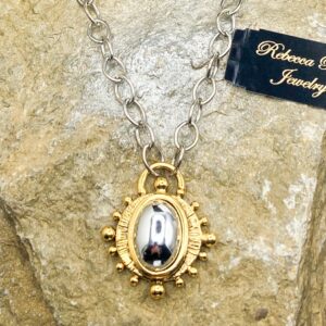 03576-Two Toned Necklace; Suggested Retail: $12.00-14.00