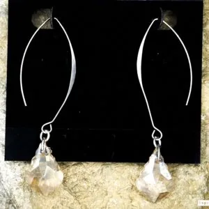 03562- Light Topaz Crystal Chandelier Drop Earring; Suggested Retail: $8.00-12.00