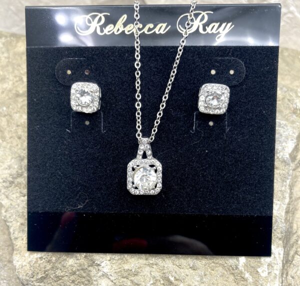 03545-Cubic Zirconia Set; Suggested Retail: $ 12.00-14.00