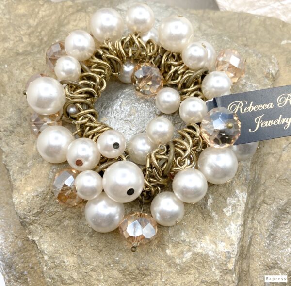 03578- Vintage Beaded Stretch Bracelet; Suggested Retail $16.00-18.00