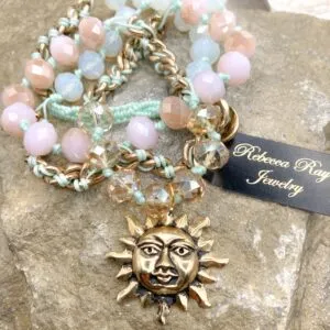 03580- Crystal Wrap Bracelet; Suggested Retail:$ 12.50-16.00