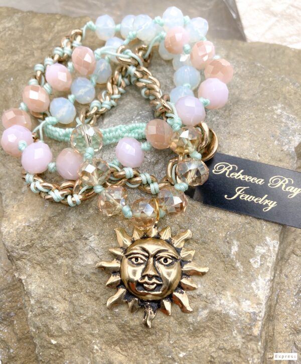 03580- Crystal Wrap Bracelet; Suggested Retail:$ 12.50-16.00